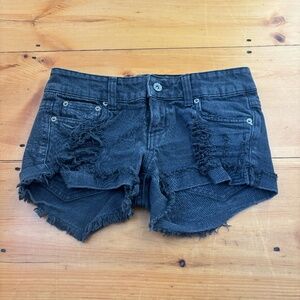 Like New Women's Black Carman Jean Shorts Size 24